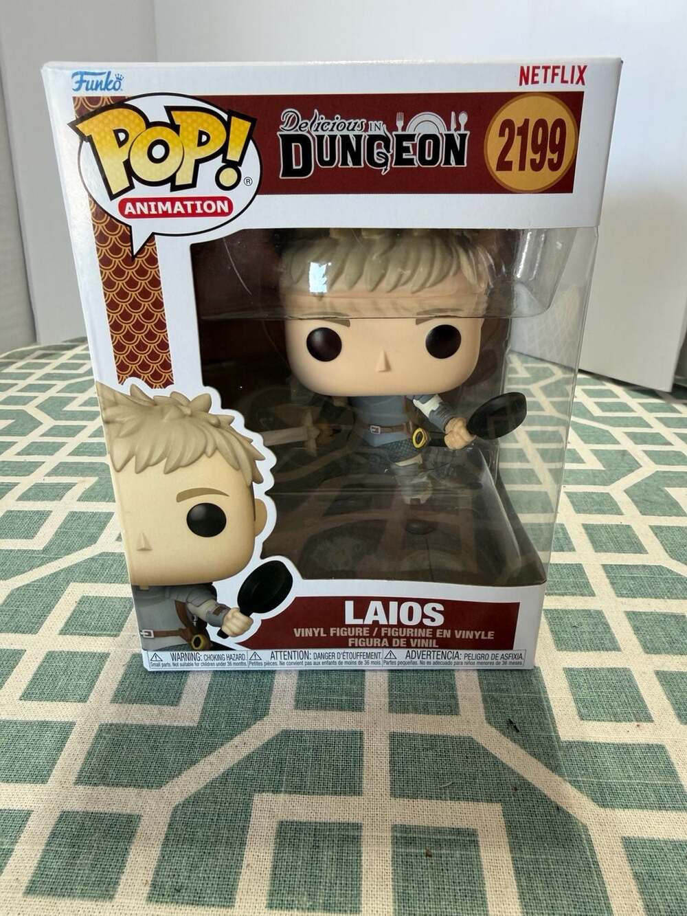 Funko Pop! Animation: Delicious in Dungeon - Laios #2199 Vinyl Figure